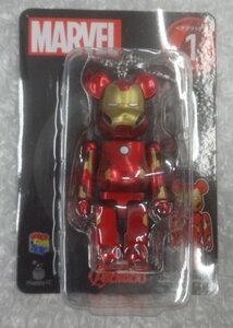 ★未開封 1 アイアンマン BE@RBRICK/ベアブリック Happyくじ 2021 ベアブリック賞 MARVEL VENOM 100％ IRONMAN フィギュア グッズ