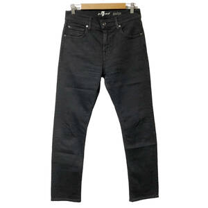 7 for all mankind セブンフォーオールマンカインド PAXTYN ブラック デニムパンツ スキニー ストレッチ 28 黒 メンズ A21