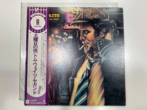 TOM WAITS トム・ウェイツ「 The Heart Of Saturday Night 土曜日の夜 」 LPレコード 帯付き P-10243Y 保管シミ有 長期保管品