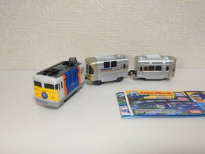 カプセルプラレール　EF81寝台特急カシオペア　モーター車　中古品