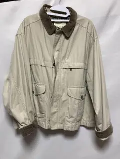 Eddie Bauer XL グレー　ジャケット　古着