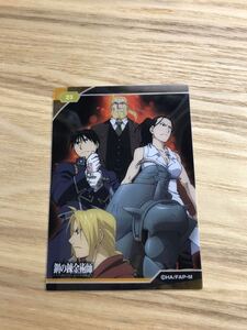 鋼の錬金術師 FULLMETAL ALCHEMIST クリアカード ハガレン No.23 エド アル　マスタング　イズミ・カーティス ホーエンハイム