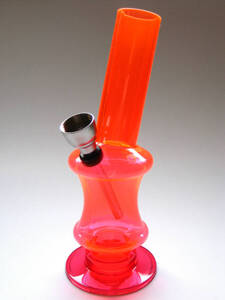 ●SALE●アクリルボング水パイプ【コンパクト/赤】PIPE喫煙具WEEDちびボングTHCカンナビスカップBURST HIGH TIMES420BONG通販cosmic noise