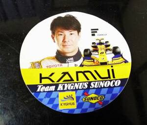 小林可夢偉 Team KYGNUS SUNOCO　ステッカー