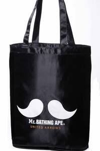 ★未開封新品！MonoMax 付録 Mr.BATHING APE UNITED ARROWS ポケッタブルトートバッグ A BATHING ユナイテッドアローズ