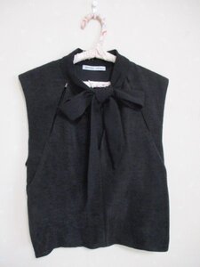 ★ZARA　ザラ★　ノースリーブカットソー　S　黒（30907）レディース