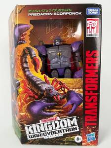 Hasbro: Transformers War for Cybertron - Scorponok Action Figure Beast Wars NEW 海外 即決