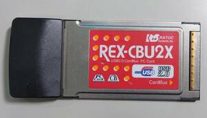 KN1080 Ratocシステム製 REX-CBU2X USB2.0 PC Card
