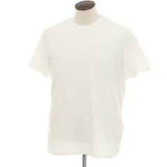 【新品】マジェスティック フィラチュール オム MAJESTIC FILATURES HOMME コットン クルーネック 半袖Ｔシャツ ホワイト【サイズL】【メンズ】