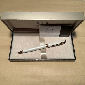 パーカー ソネット 油性ボールペン パールPGT 美品 定価22000円 PARKER SONNET Pearl PGT ballpoint Pen