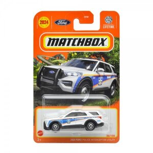 即決☆☆MB 2023 FORD POLICE INTERCEPTOR UTILTY フォード PARAMEDIC　ポリス　インターセプター　 MACHBOX マッチボックス