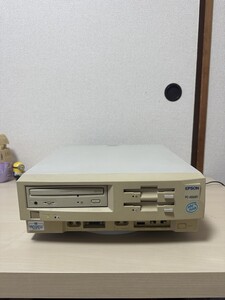 EPSON エプソン パーソナルコンピュータPC-486MV 486MV2JM　簡易通電のみ確認　動作等は未確認