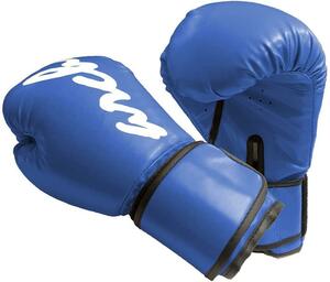 ボクシンググローブ パンチンググローブ キックボクシング サンドバッグ フィットネス ダイエット エクササイズ スポーツ　ブルー