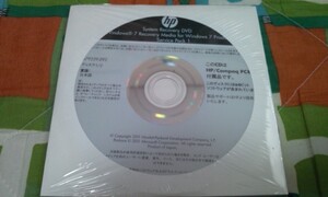 【新品・未使用品】hp System Recovery DVD Windows7 Products Service Pack 1 ③