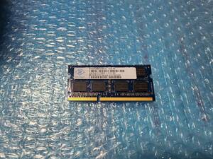 即決 NANYA製 DDR3 4GB PC3-12800S PC3-8500S互換 PC3-10600S互換 SO-DIMM 204pin 送料140円～