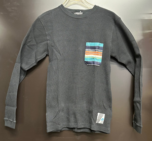 【50％OFF~・新品！！】　REEF 　ロングスリーブ　Tシャツ　REEF　POCKET　ブラック　Mサイズ　　2