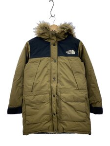 THE NORTH FACE◆MOUNTAIN DOWN COAT_マウンテンダウンコート/M/ナイロン/カーキ