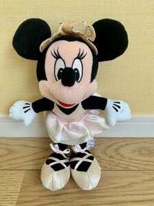 極美品　東京ディズニーランド Tokyo Disneyland セガ ぬいぐるみ ミニーマウス　 約33cm TDL 当時物希少稀少マニアコレクター激レアレトロ