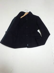 美品 LAPIS LUCE PER BEAMS ビームス ジャケット タートルネック 柔らかい着心地 ブラック レディース 婦人服 アウター size:40 