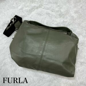 超美品！FURLA フルラ　2wayショルダーバッグ　ハンドバッグ