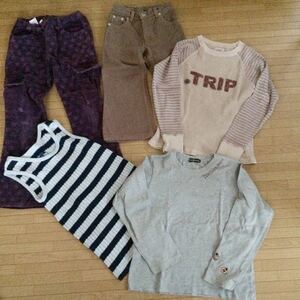 ☆男の子 130サイズ ブランド服 まとめ売り☆ズボン FO kids ノースリーブ GAP 長袖Tシャツ チップトリップ てんとう虫☆子供 ジュニア