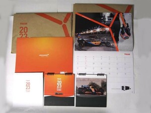 2023 MAZAK カレンダー 壁掛け 卓上 各２セット McLaren マクラーレン F1