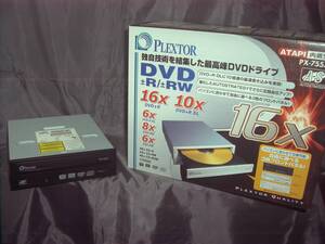 ★中古品★PLEXTOR製DVD-RWドライブ「PX-755A」★プレクスター★希少★名機★