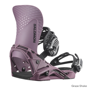 新品未使用 24-25 SALOMON BINDING HOLOGRAM GRAPE SHAKE M 安心保証 即日発送 土日祝発送OK