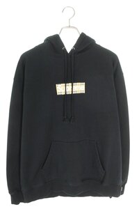 シュプリーム パーカー バーバリー 22SS Burberry Box Logo Hooded Sweatshirt サイズ:L ボックスロゴパーカー 中古 FK04