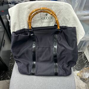 GUCCI グッチ　バンブー　トートバック