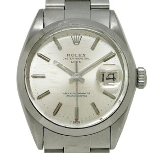 ROLEX ロレックス 1500 Oyster Perpetual Date オイスターパーペチュアル シルバー 自動巻き J64142