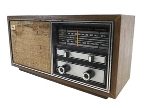 昭和レトロ 東芝 FM/AM SOLID STATE RADIO RH-506F トランジスタラジオ ソリッドステート 通電確認済み 当時物 1960年代 HYF611