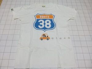 ◆Tシャツ 半袖 サイズ(S) Laundry(ランドリー) ROUT 38 ルート38◆古着 同梱可 10周年 BOY 自動車 発泡プリント パンソンワークス