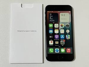 SIMフリー iPhoneSE2 64GB Black シムフリー アイフォンSE 2 第二世代 第2世代 ブラック 黒 softbank docomo au 楽天 SIMロックなし A2296