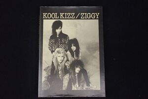 ■書籍15 KOOL KIZZ ZIGGYクールキッズ ジギー ■1990年発行/ドレミ楽譜出版社//PASSION REDのお前を抱いて/MAYBE I