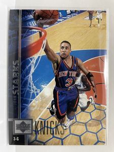 NBAカード　ジョン・スタークス　JOHN STARKS 3-G UPPER DECK 1997【ニックス時代】