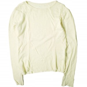 Pilgrim Surf+Supply ピルグリム サーフ+サプライ 24SS Anika Base Layer ウールロングスリーブカットソー 37-14-0229-101 1 NATURAL BEAMS