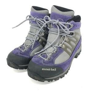 ◆mont-bell モンベル マウンテンブーツ 25.5◆412045107 グレー/パープル レディース 靴 シューズ ブーティー boots