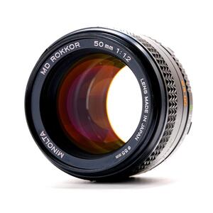 【美品】動作◎ ミノルタ MD ROKKOR 50mm F1.2 794