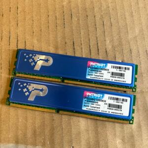 (971)PATRIOT (PSD38G1333KH) PC3-10600 (DDR3-1333) 8GBx2枚