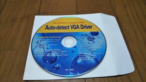 入札しないでください【送140】VGA Driver Compact Disk Auto-detect VGA Driver Windows 9x NT 2000 ME XP CD-ROM ②