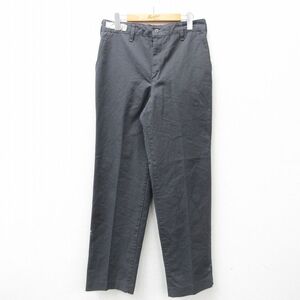 W32/古着 ワーク パンツ メンズ 90s グレー 25jan20 中古 ボトムス ロング