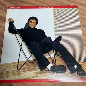 JOHNNY MATHIS ジョニー・マティス/YOU LIGHT UP MY LIFE 国内盤帯欠品解説付（A400）