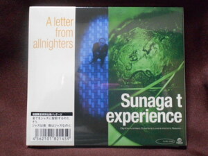 Sunaga t experience / A letter from allnighters / Flower Records FLRC-045 / 新品 未開封 / 須永辰緒 夜ジャズ レコード番長 Organ Bar