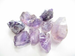 ★とちぎ屋！アメシスト・アメジスト（紫水晶）原石 ９個 約２９．３４ｇ（１４６．７ｃｔ）★