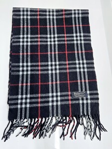 k【1円スタート】 BURBERRY バーバリー 100% LAMBSWOOL ラム ウール