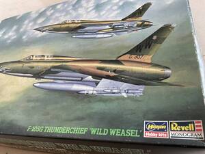 1/72 Revell/MONOGRAM/Hasegawa F-105 Thunderchief / レベルモノグラム ハセガワ サンダーチーフ 社外デカール、武装セット付