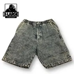 【XLARGE】OVERDYED DENIM EASY SHORT PANTS