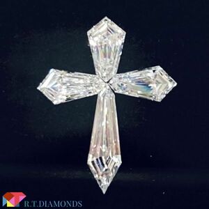 CROSS 十字架形ダイヤモンドセット 0.566ct 4PC/RT1434/CGL