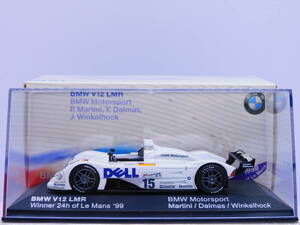 ☆ ミニチャンプス BMW V12 LMR "Winner of Le Mans 1999" ＃15 BMW オリジナルパッケージ 1/43 ☆